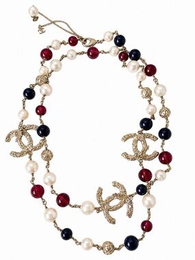 Chanel Beaded & Pearl Necklace